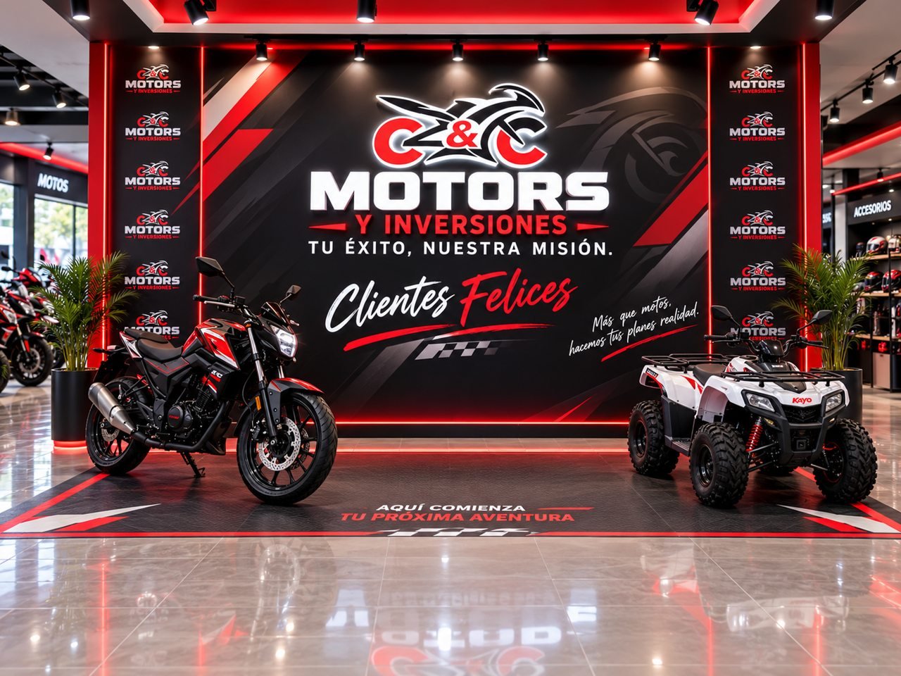 Showroom de motocicletas C&C Motors